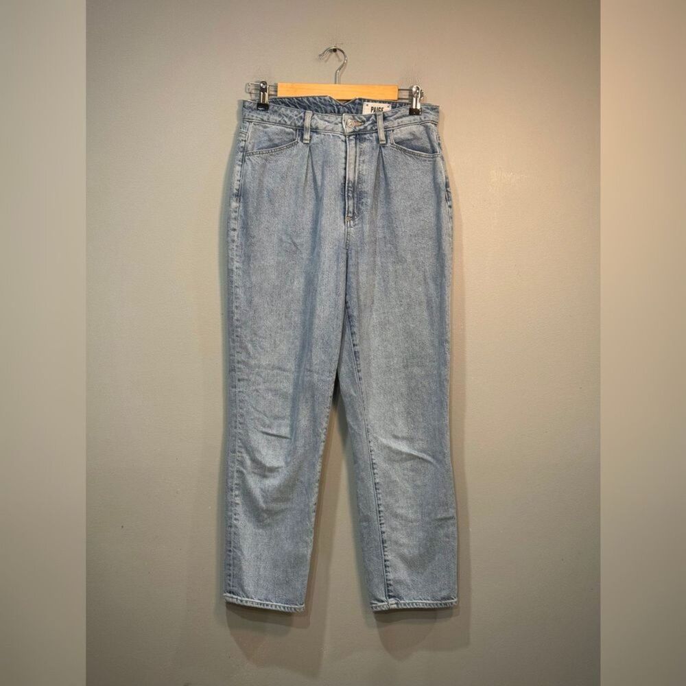 Paige Light Wash Sarah Straight Ankle Jeans Size 28 EUC